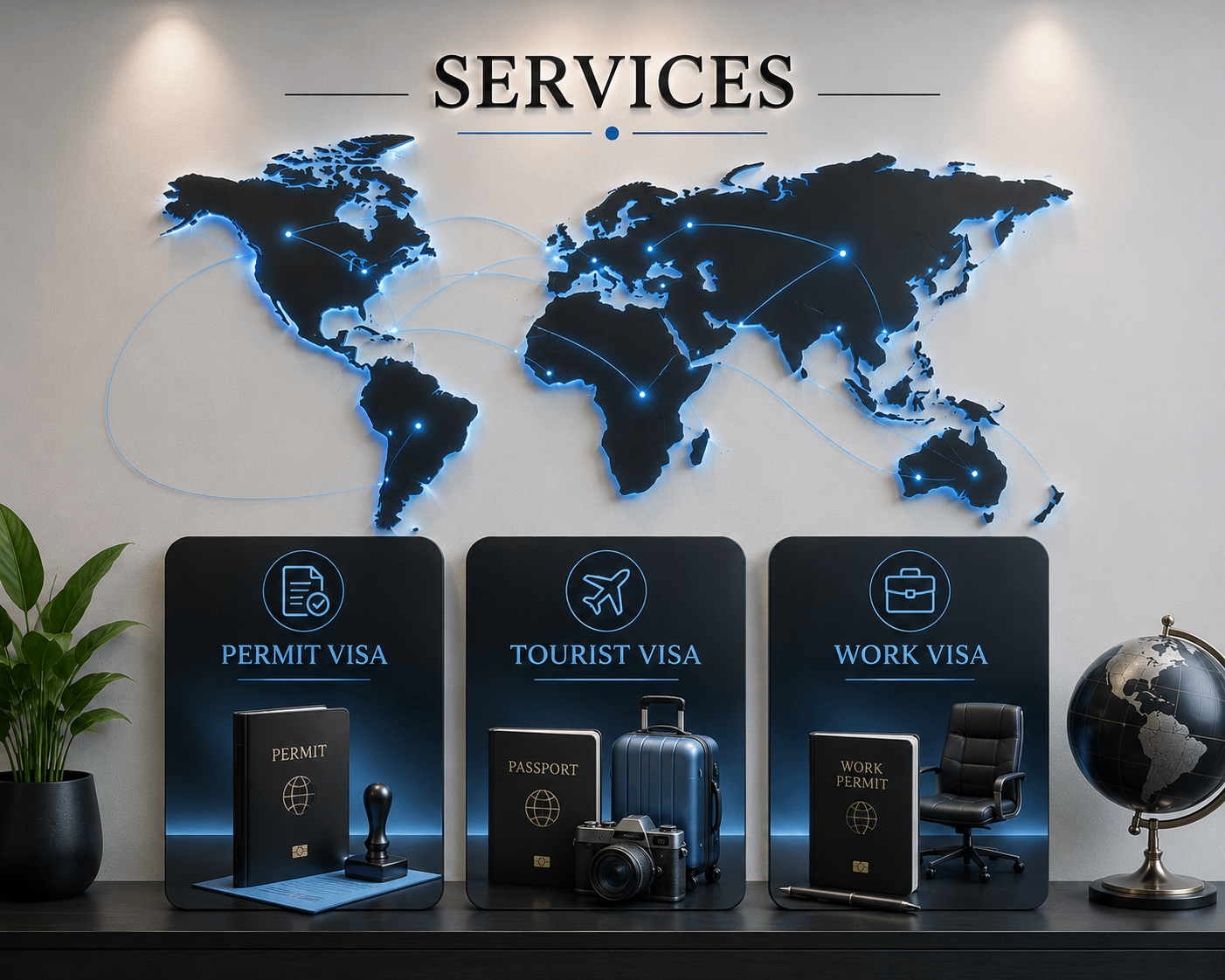 Global Visa Solution — consultant guiding visa services