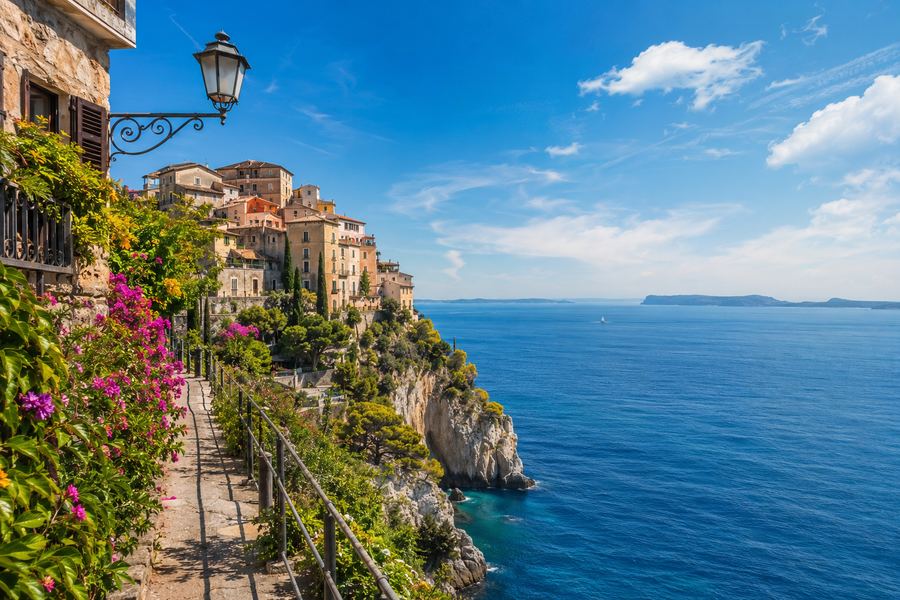 Schengen coastal town